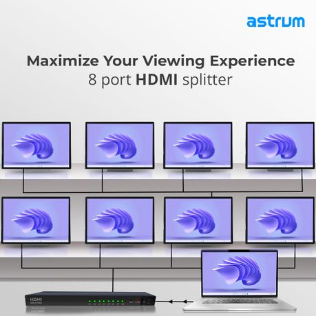 Astrum 1 x 8 ports HDMI Splitter Astrum
