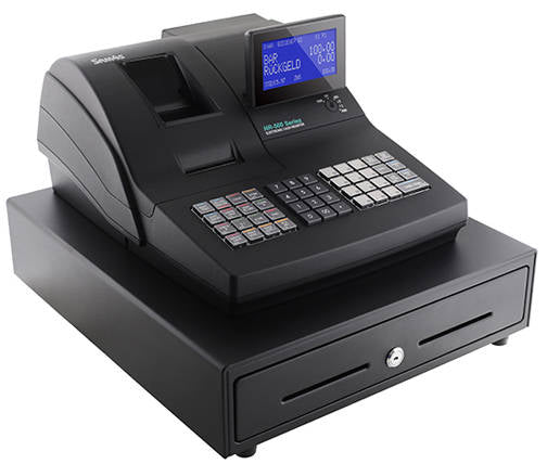 Sam4s ER-510RB Cash Register Rental (Raised Keyboard & Barcode Scanner Support) SAM4S