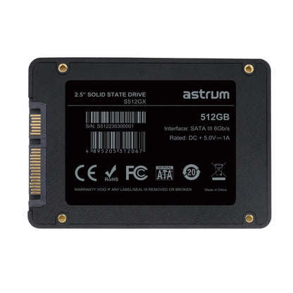 Astrum SSD 2.5" SATA III 512GB | S512GX Astrum