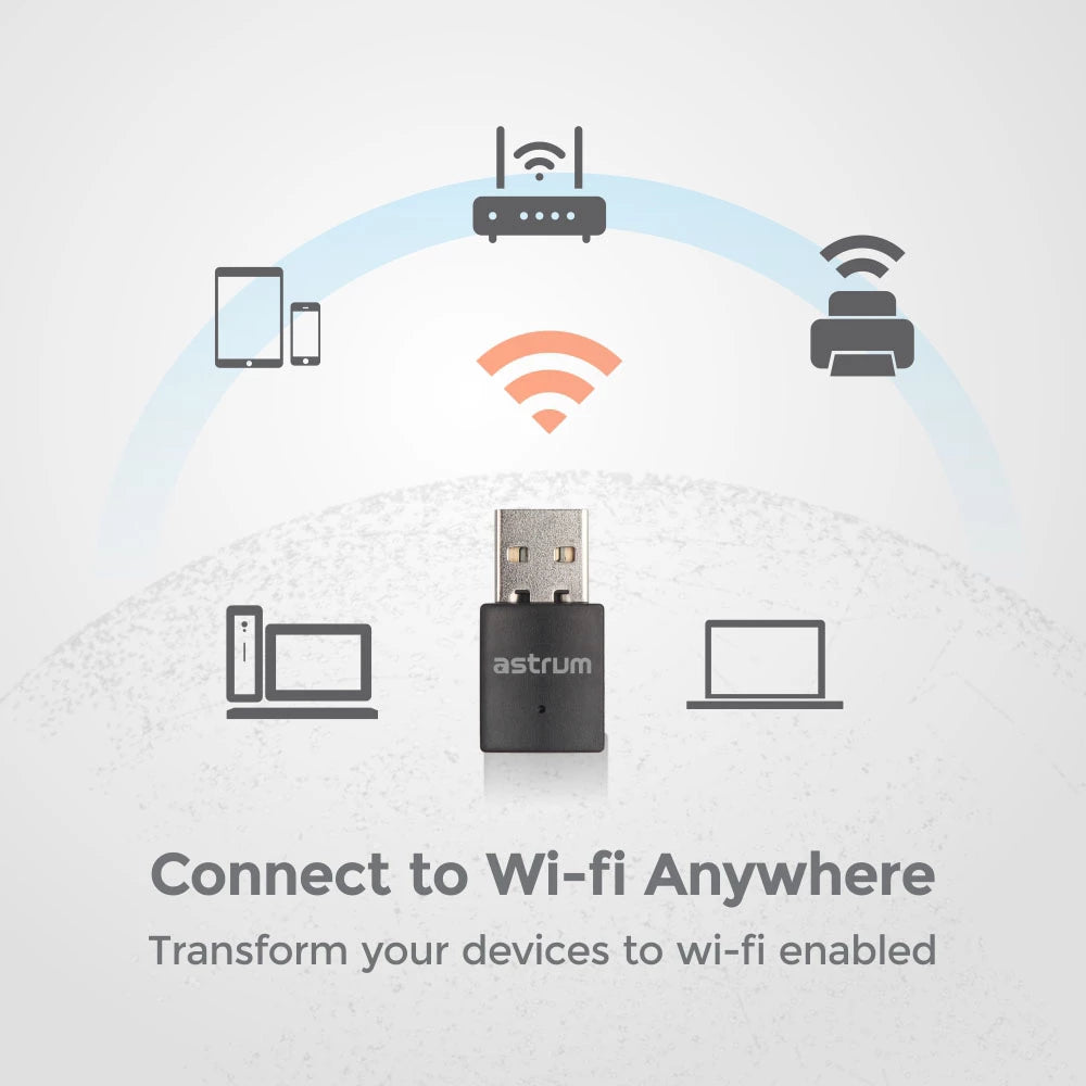 Astrum Network Adapter | Wireless 300Mbps | NA300 Astrum