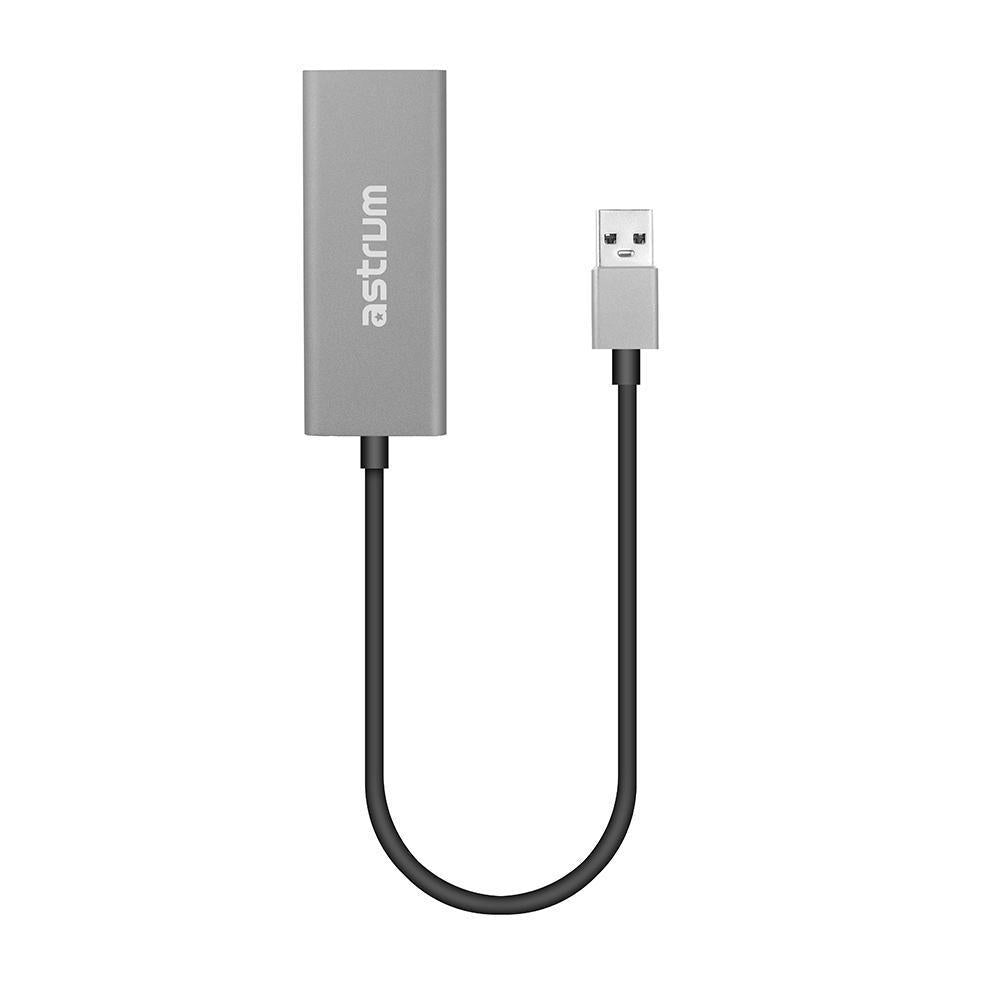 Astrum USB-A to Ethernet Gigabit Adapter | USB-A | NA400 Astrum