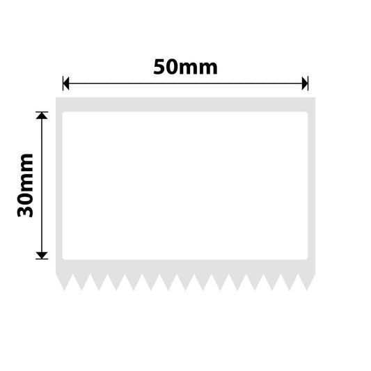 Niimbot White M2/M3 V50×30mm - 165 Thermal Transfer Labels Niimbot