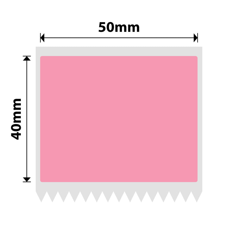 NIIMBOT Pink NB725 Roll For K2/K3 (Size 50X40mm) Niimbot
