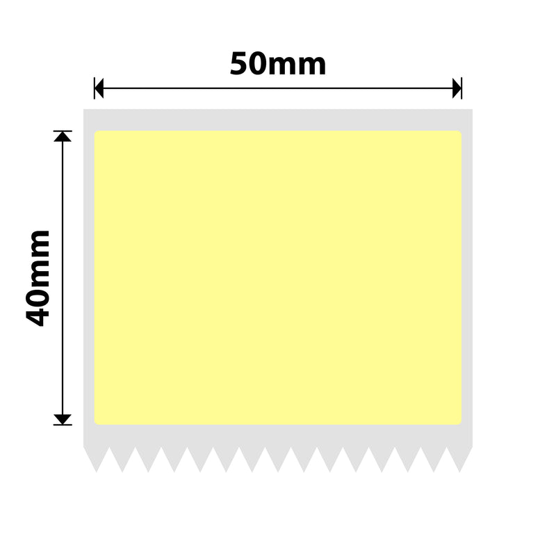 NIIMBOT Yellow NB730Roll For K2/K3 (Size 50X40mm) Niimbot