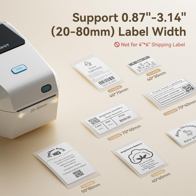 NIIMBOT K3-W - Portal Bluetooth & WIFI Label Printer Niimbot