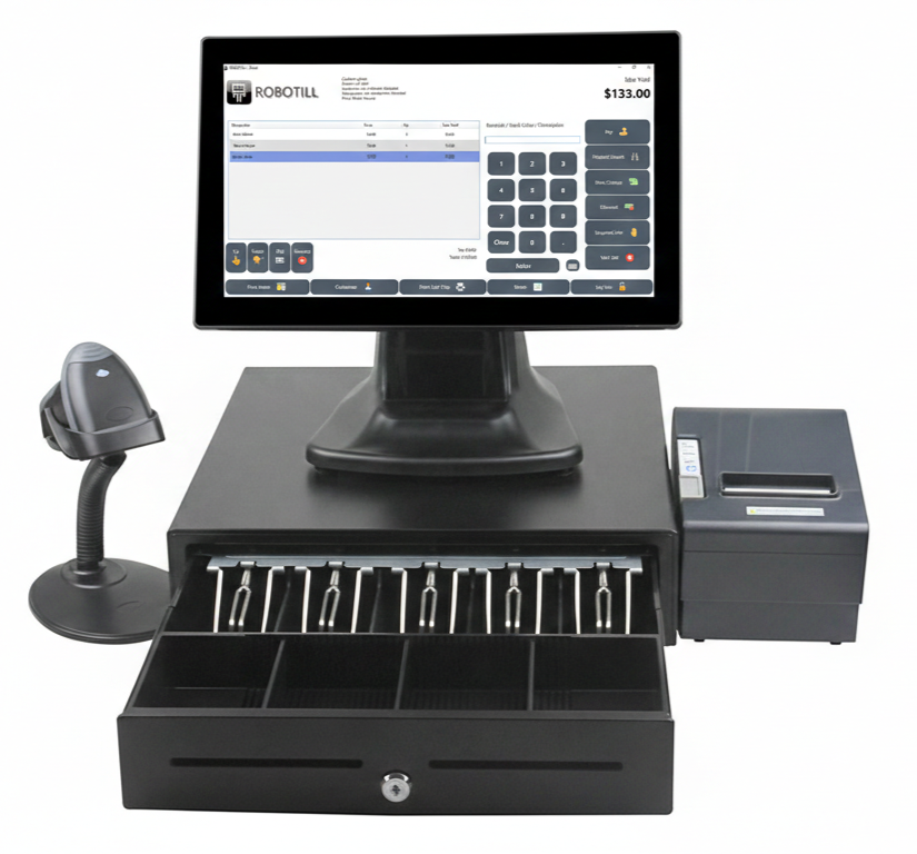 All-in-One Touchscreen Retail POS System - Brand New TillSense