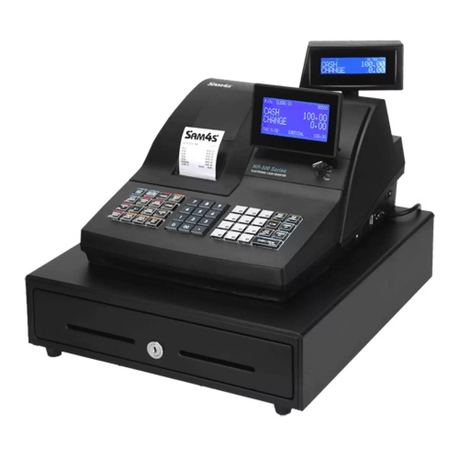 Sam4s ER-510RB Cash Register Rental (Raised Keyboard & Barcode Scanner Support) SAM4S