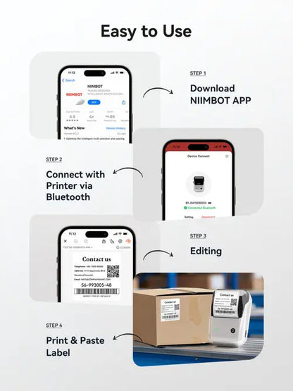 NIIMBOT B1 Label Printer Niimbot