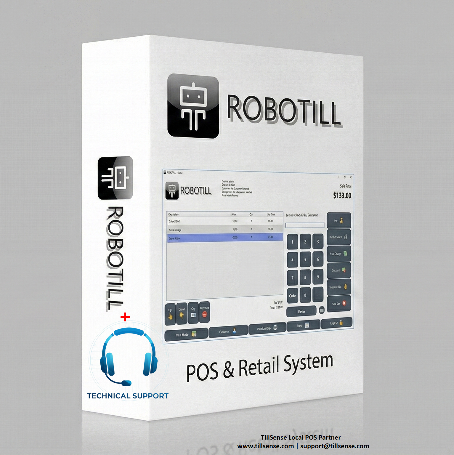 ROBOTILL Business License – Standard Plan (12 Months) TillSense